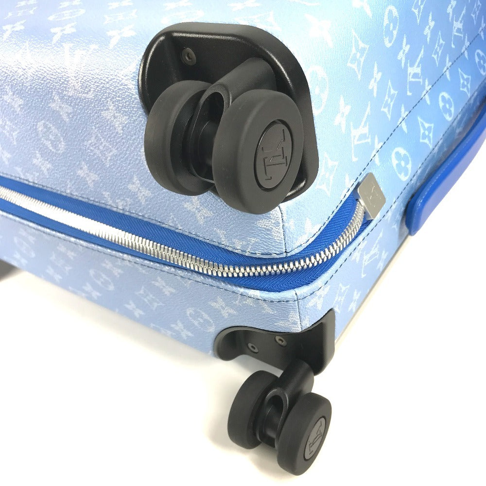 LOUIS VUITTON M20411 モノグラム クラウズ 雲 ホライゾン55 ホライゾン 55 4輪 スーツケース トラベルバッグ 旅行 キャリーバッグ レザー ユニセックス ブルー