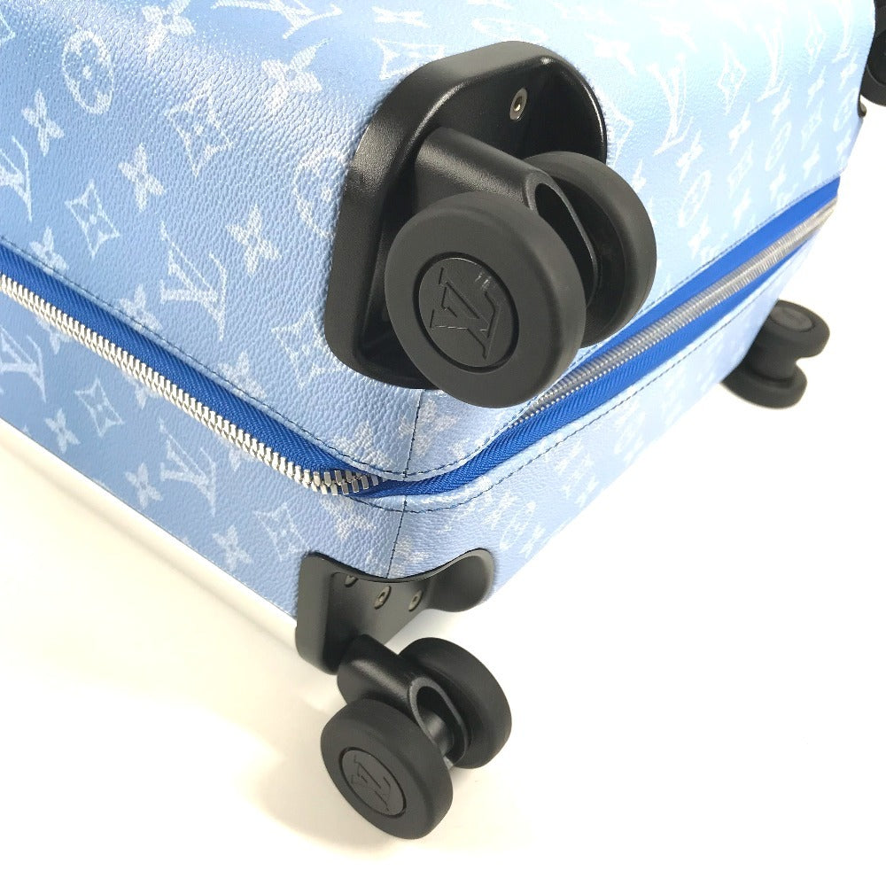 LOUIS VUITTON M20411 モノグラム クラウズ 雲 ホライゾン55 ホライゾン 55 4輪 スーツケース トラベルバッグ 旅行 キャリーバッグ レザー ユニセックス ブルー