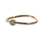 TIFFANY&Co. K18 金 18K ウェーブ シングル リング 1PD ダイヤ ダイヤモンド ジュエリー アクセサリー リング・指輪 Au750 レディース ピンクゴールド
