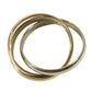 CARTIER K18 金 18K トリニティ ロゴ アクセサリー ジュエリー リング・指輪 YG750 レディース ゴールド
