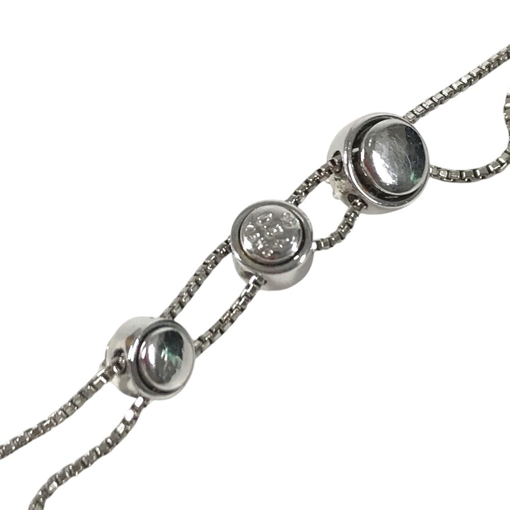 TASAKI K18 金 18K 3PD ダイヤ ダイヤモンド 3ポイント 0.54ct ネックレス チョーカー ジュエリー アクセサリー ネックレス WG750 レディース シルバー