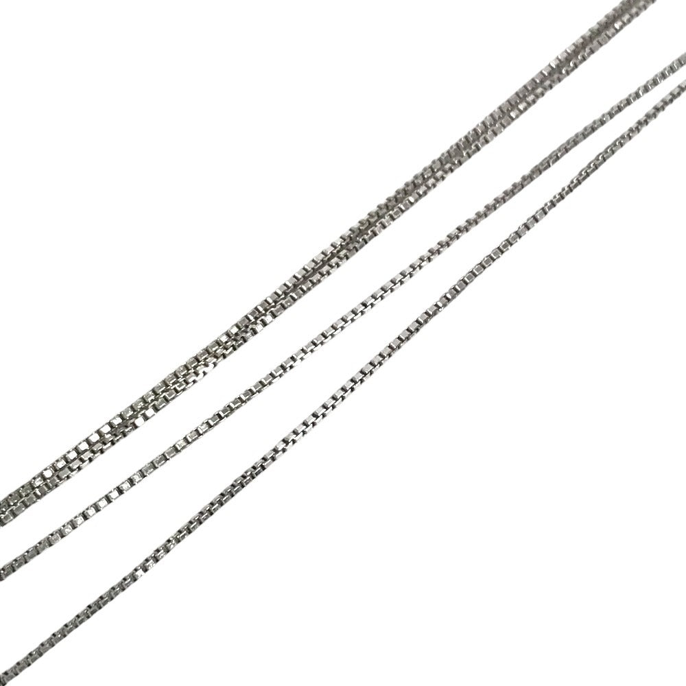 TASAKI K18 金 18K 3PD ダイヤ ダイヤモンド 3ポイント 0.54ct ネックレス チョーカー ジュエリー アクセサリー ネックレス WG750 レディース シルバー