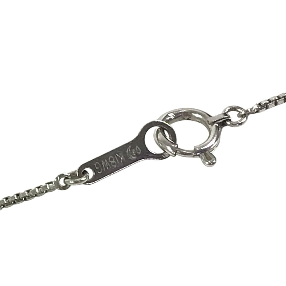 TASAKI K18 金 18K 3PD ダイヤ ダイヤモンド 3ポイント 0.54ct ネックレス チョーカー ジュエリー アクセサリー ネックレス WG750 レディース シルバー