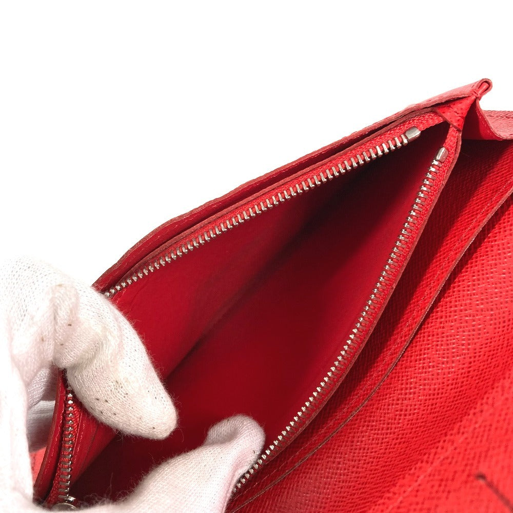 LOUIS VUITTON M67719 Epi Supreme collaboration Portefeuilles Brazza long wallet bifold Long Wallet Epi Leather Red Used