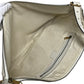 GUCCI 523588 Logo Hobo Bag Half Moon Bag Crossbody Shoulder Bag Leather White Used