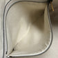 GUCCI 523588 Logo Hobo Bag Half Moon Bag Crossbody Shoulder Bag Leather White Used