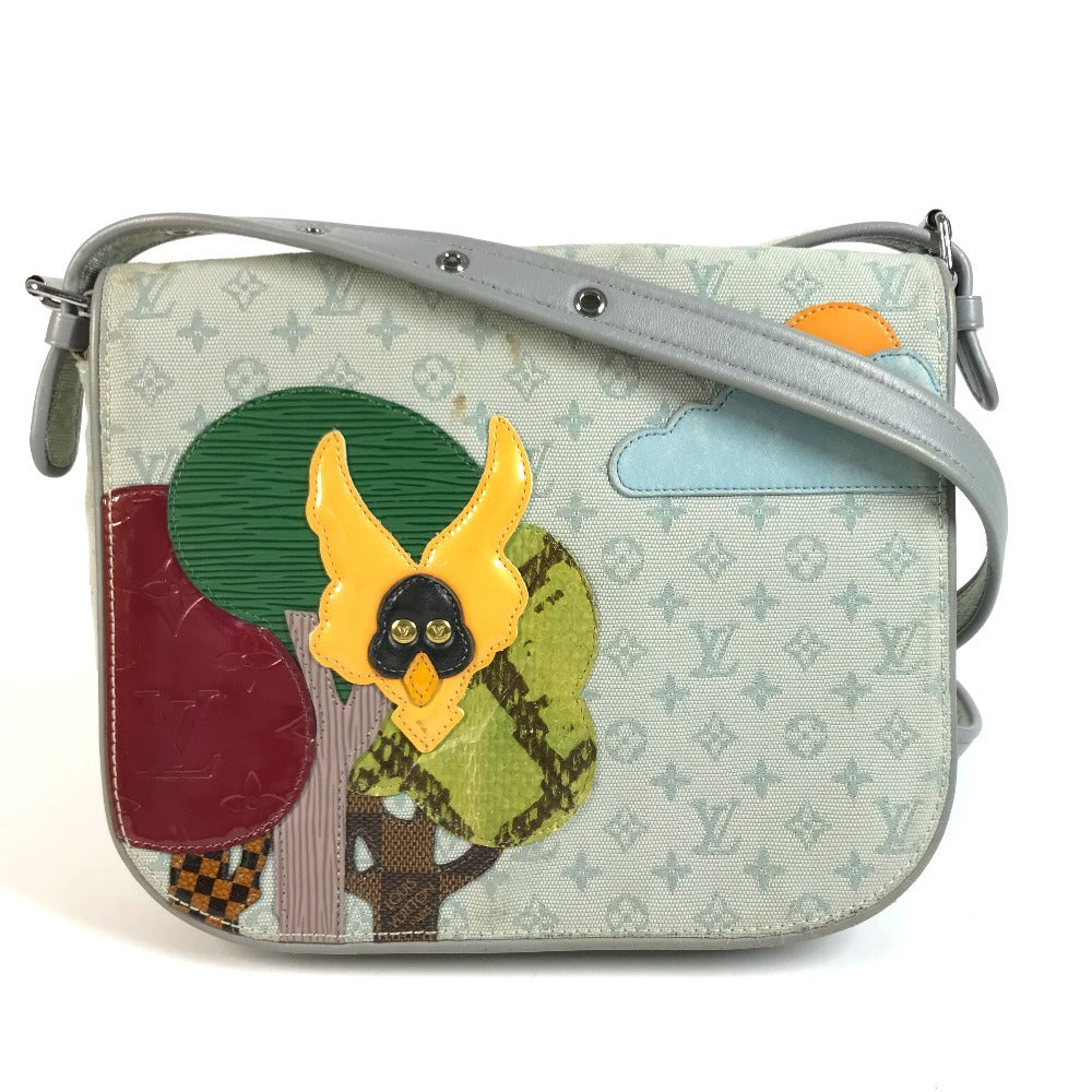 LOUIS VUITTON M92279 Monogram mini Musette Comte de Fée Crossbody flap pouch bag, shoulder bag Shoulder Bag Monogram Mini Canvas gray Used