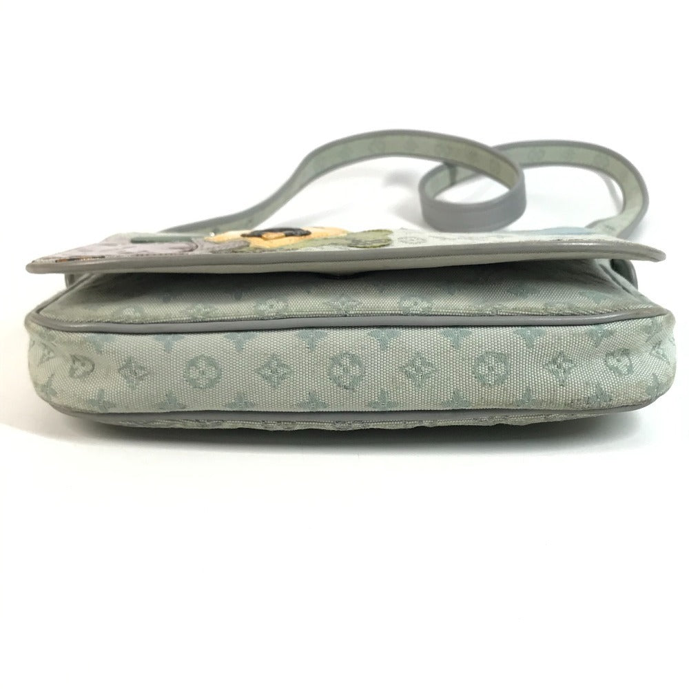 LOUIS VUITTON M92279 Monogram mini Musette Comte de Fée Crossbody flap pouch bag, shoulder bag Shoulder Bag Monogram Mini Canvas gray Used