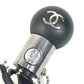 CHANEL CC CC Mark Bicolor Folding Umbrella umbrella polyester Beige/Black Used