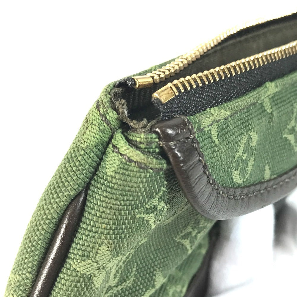 LOUIS VUITTON M92698 Monogram mini Ansophie Multi-Pouch Coin Compartment coin purse Wallet Pouch Monogram Mini Canvas khaki Used