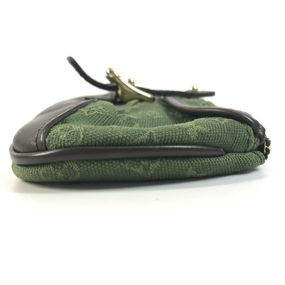 LOUIS VUITTON M92698 Monogram mini Ansophie Multi-Pouch Coin Compartment coin purse Wallet Pouch Monogram Mini Canvas khaki Used