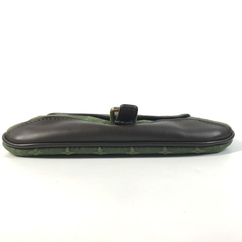 LOUIS VUITTON M92698 Monogram mini Ansophie Multi-Pouch Coin Compartment coin purse Wallet Pouch Monogram Mini Canvas khaki Used