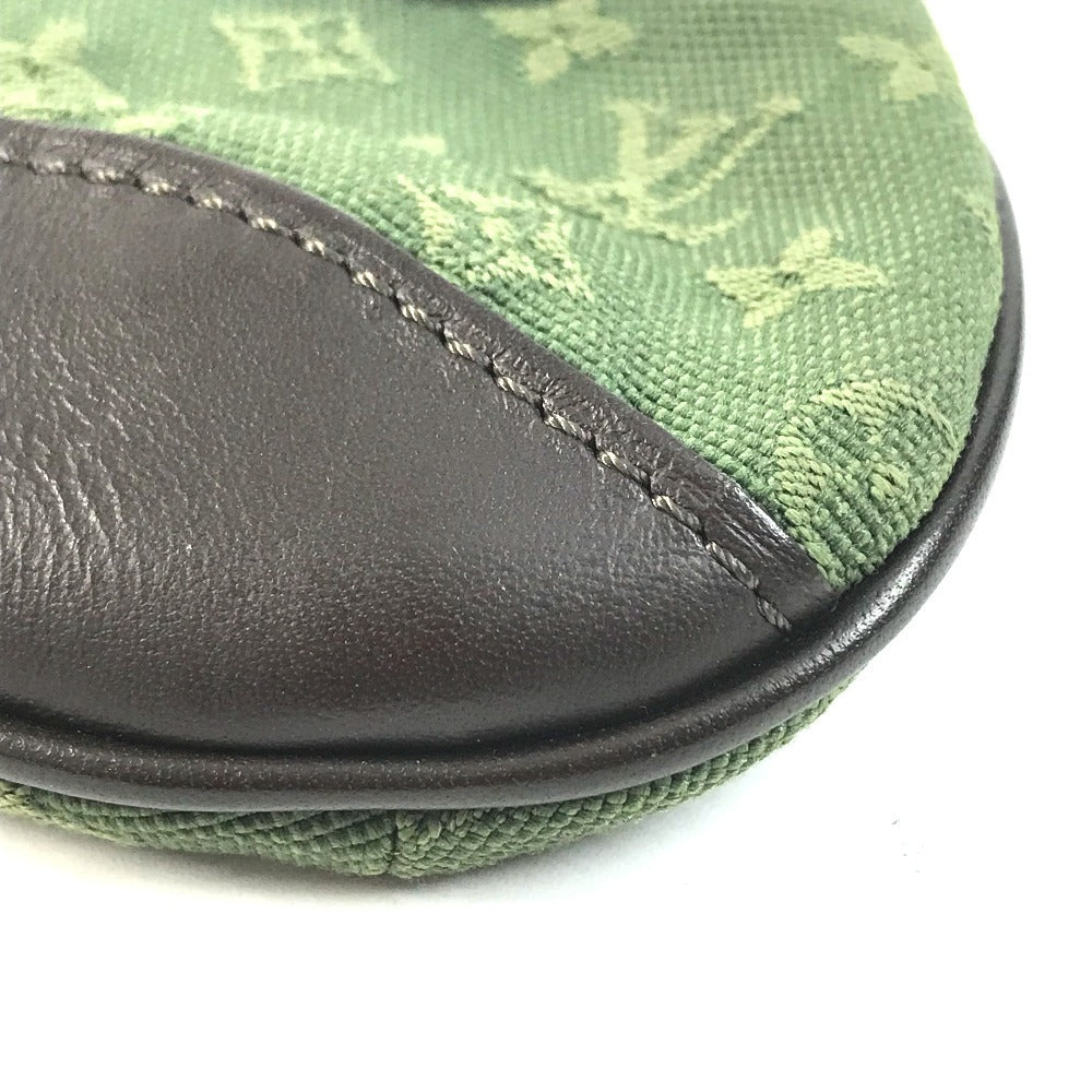 LOUIS VUITTON M92698 Monogram mini Ansophie Multi-Pouch Coin Compartment coin purse Wallet Pouch Monogram Mini Canvas khaki Used