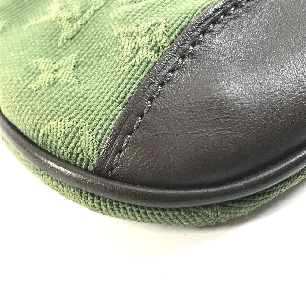 LOUIS VUITTON M92698 Monogram mini Ansophie Multi-Pouch Coin Compartment coin purse Wallet Pouch Monogram Mini Canvas khaki Used