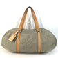 LOUIS VUITTON M93065 Damier Geant Akatan Shoulder Bag Duffle Bag Damier GeantCanvas serve Khaki Based Used