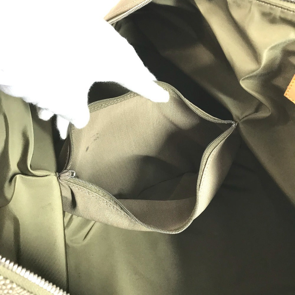LOUIS VUITTON M93065 Damier Geant Akatan Shoulder Bag Duffle Bag Damier GeantCanvas serve Khaki Based Used
