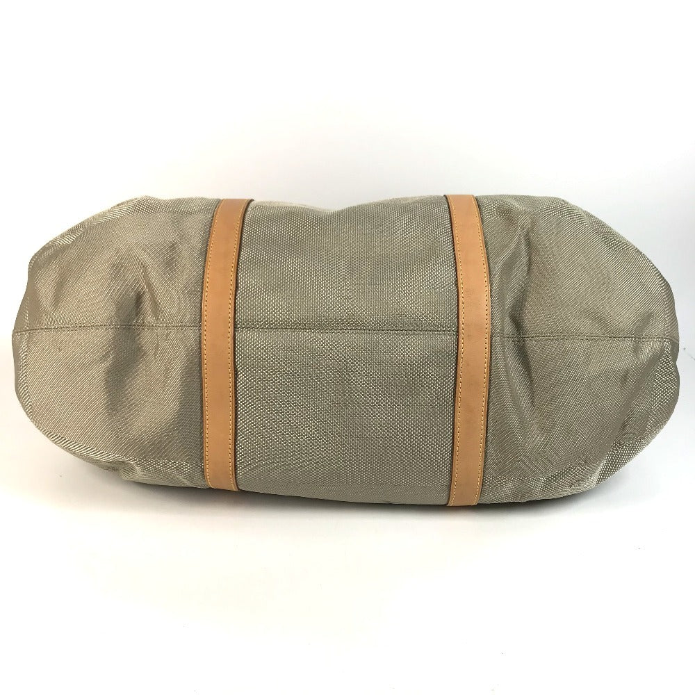 LOUIS VUITTON M93065 Damier Geant Akatan Shoulder Bag Duffle Bag Damier GeantCanvas serve Khaki Based Used
