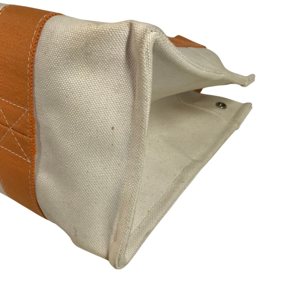 HERMES Bora Bora PM Bora Bora PM Bag Tote Bag Hand Bag cotton Orange/IvoryBased Used