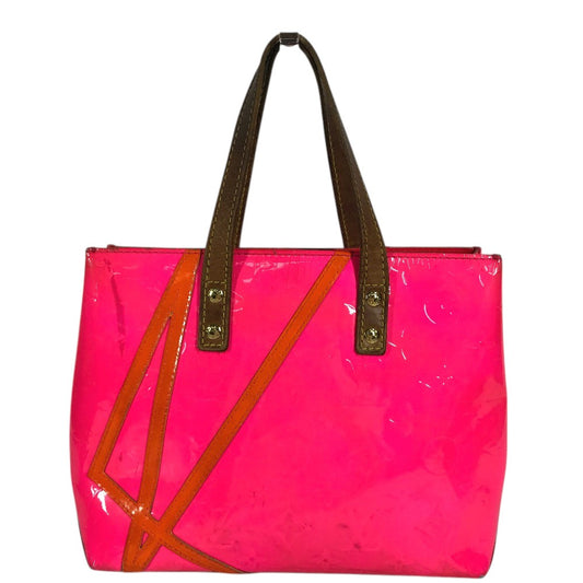 LOUIS VUITTON M91903 MonogramVernis Fluo Lead PM Bag Hand Bag Hand Bag MonogramVernis pink Used