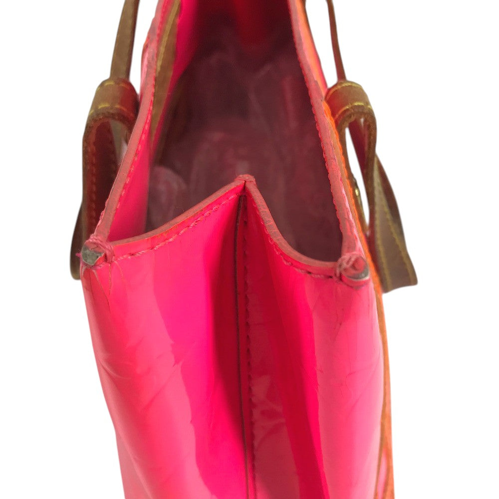 LOUIS VUITTON M91903 MonogramVernis Fluo Lead PM Bag Hand Bag Hand Bag MonogramVernis pink Used