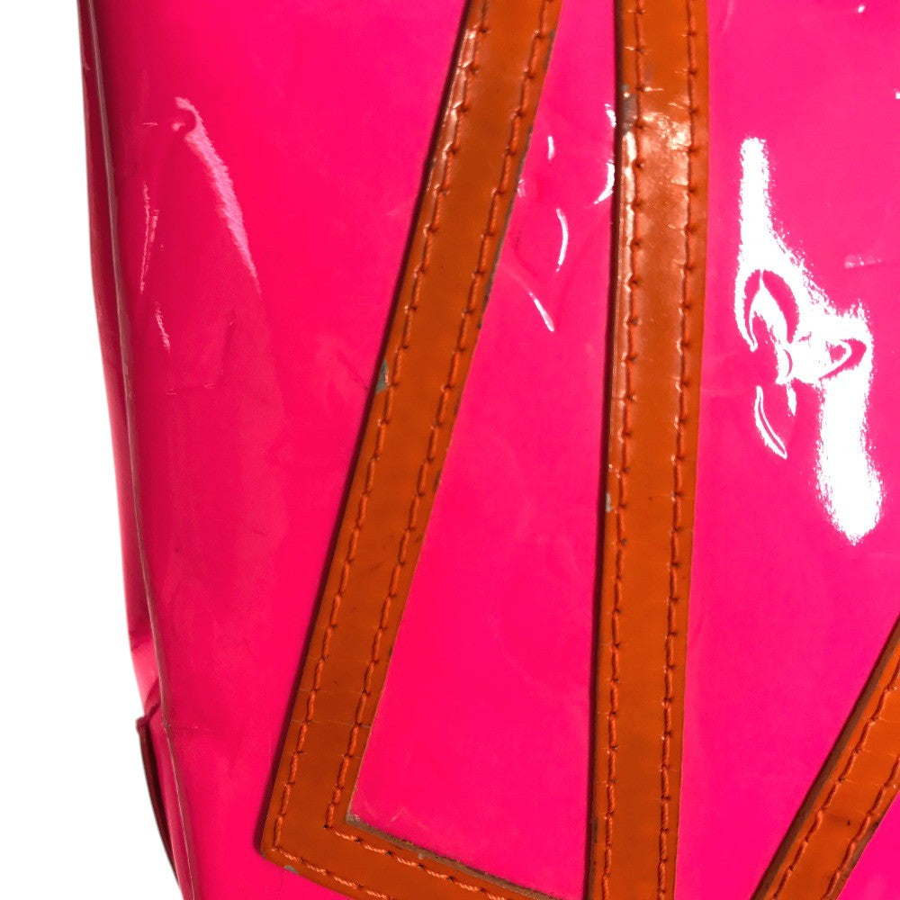 LOUIS VUITTON M91903 MonogramVernis Fluo Lead PM Bag Hand Bag Hand Bag MonogramVernis pink Used