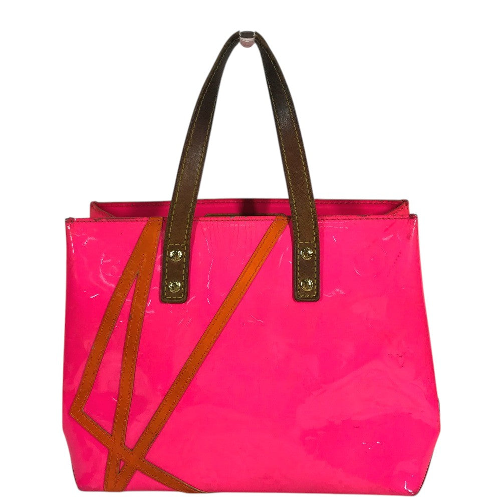 LOUIS VUITTON M91903 MonogramVernis Fluo Lead PM Bag Hand Bag Hand Bag MonogramVernis pink Used