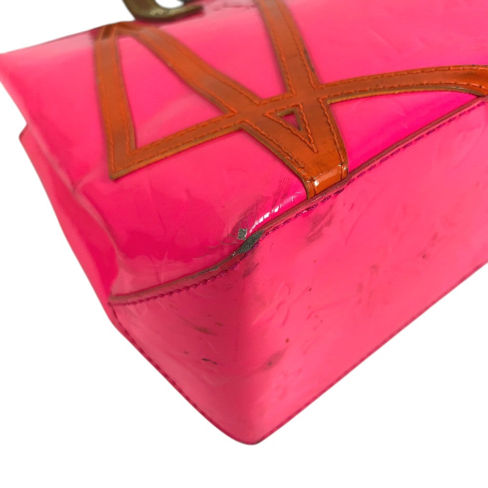 LOUIS VUITTON M91903 MonogramVernis Fluo Lead PM Bag Hand Bag Hand Bag MonogramVernis pink Used