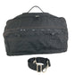 FENDI FF Logo Zucca Bag 2WAY Duffle Bag Nylon Black Used