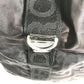 FENDI FF Logo Zucca Bag 2WAY Duffle Bag Nylon Black Used
