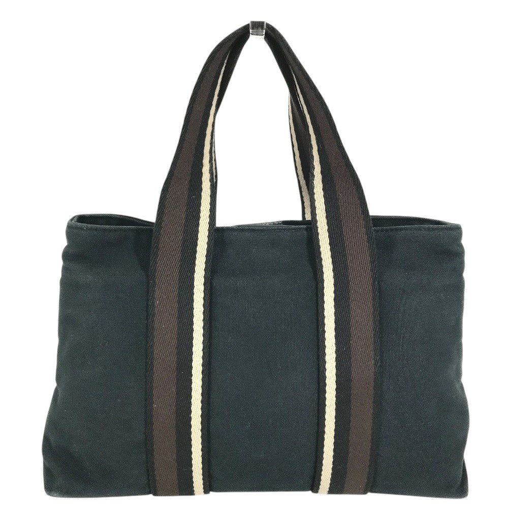 HERMES Trocahorizondal PM Tote Bag shoulder bag Tote Bag Canvas Navy Used