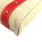 LOUIS VUITTON M40035 Antigua Cabas MM Bag Tote Bag shawl Shoulder Bag Canvas Beige/Red Used