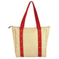 LOUIS VUITTON M40035 Antigua Cabas MM Bag Tote Bag shawl Shoulder Bag Canvas Beige/Red Used