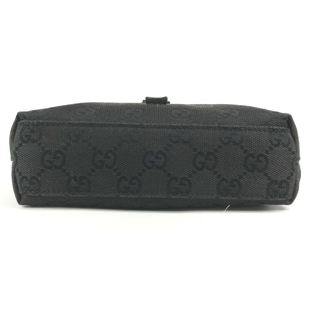 GUCCI 92543 Logo GG Jackie Belt Bags, Bags, Waist Pouches body bag GGCanvas/Leather Black Used