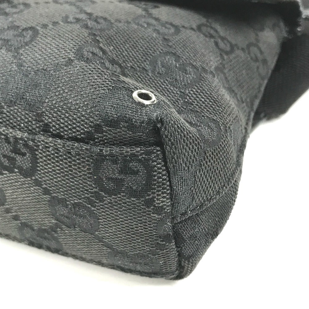 GUCCI 92543 Logo GG Jackie Belt Bags, Bags, Waist Pouches body bag GGCanvas/Leather Black Used