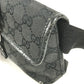 GUCCI 92543 Logo GG Jackie Belt Bags, Bags, Waist Pouches body bag GGCanvas/Leather Black Used