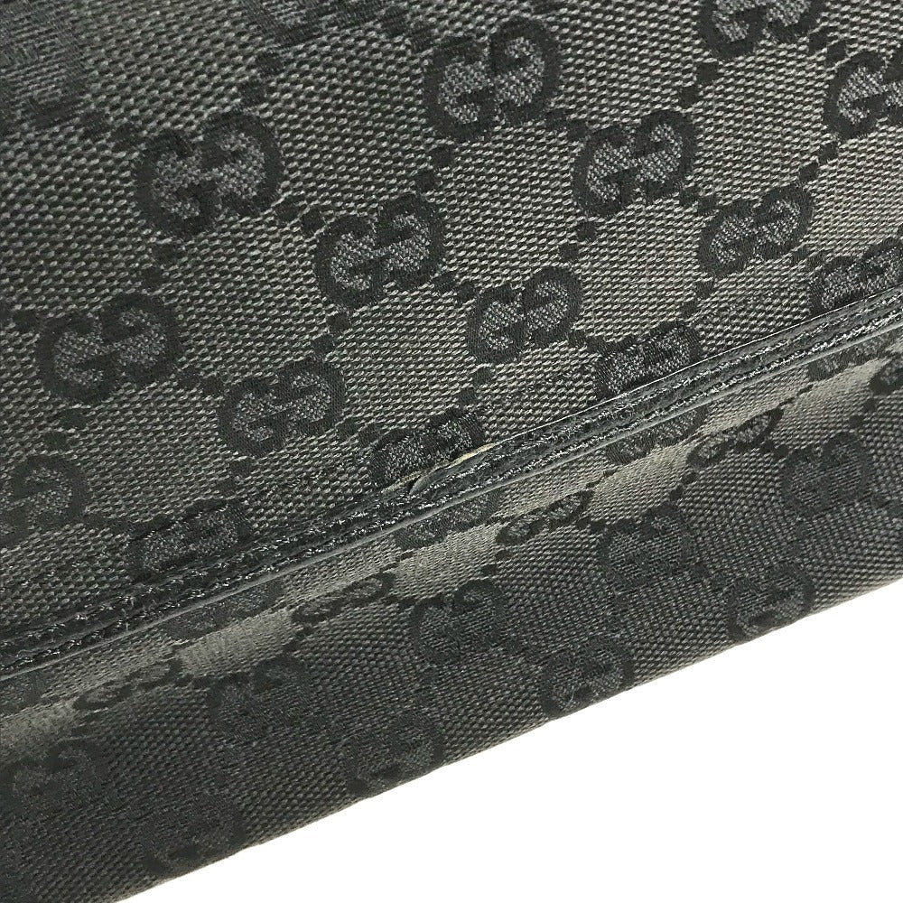 GUCCI 92543 Logo GG Jackie Belt Bags, Bags, Waist Pouches body bag GGCanvas/Leather Black Used