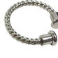 BVLGARI Silver925 Twist Key Holder Key ring SV925 Silver Used