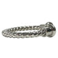 BVLGARI Silver925 Twist Key Holder Key ring SV925 Silver Used
