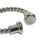 BVLGARI Silver925 Twist Key Holder Key ring SV925 Silver Used