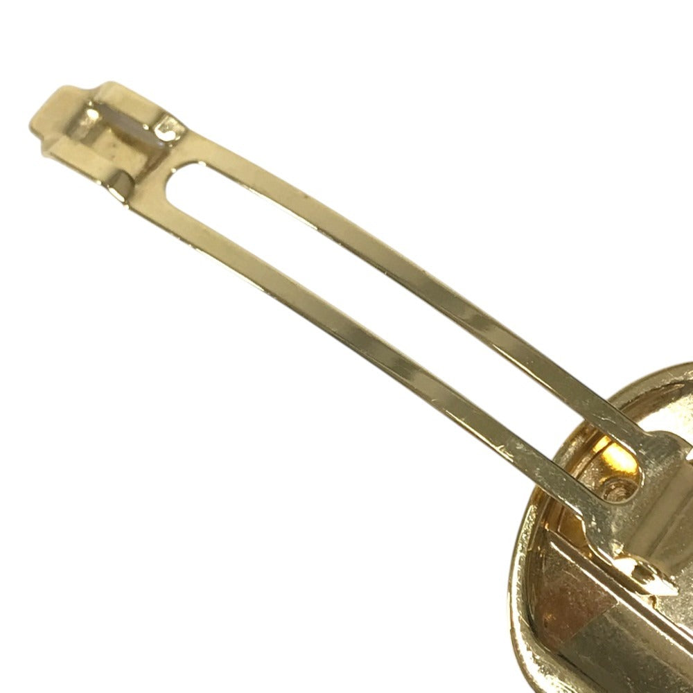 LOUIS VUITTON M80277 Monogram Nanogram Barrette Hair accessories, hair clips, hairpins Valletta Metal Gold Used