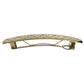 LOUIS VUITTON M80277 Monogram Nanogram Barrette Hair accessories, hair clips, hairpins Valletta Metal Gold Used