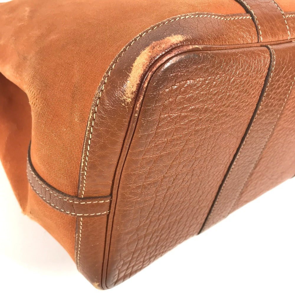 HERMES Garden Party PM Garden Party PM Shoulder Bag Tote Bag Leather/Canvas Orange Used
