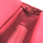 HERMES vertical Kabak Elan PM Kabak Elan PM Shoulder Bag, 2-Way Bag Tote Bag Leather/Canvas RedBased/Brown Used