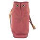 HERMES vertical Kabak Elan PM Kabak Elan PM Shoulder Bag, 2-Way Bag Tote Bag Leather/Canvas RedBased/Brown Used