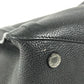 BVLGARI logo Shoulder Bag, Shoulder Bag, Double Chain Tote Bag Leather Black Used