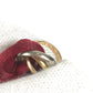 CARTIER K18 Gold 18K Trinity Cord Bracelet Accessory Jewelry Bangle Bracelet Au750 Red Used