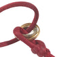 CARTIER K18 Gold 18K Trinity Cord Bracelet Accessory Jewelry Bangle Bracelet Au750 Red Used