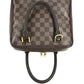 LOUIS VUITTON N51150 Damier Brera Bag Hand Bag Damier Canvas Ebene Brown Used
