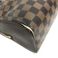 LOUIS VUITTON N51150 Damier Brera Bag Hand Bag Damier Canvas Ebene Brown Used