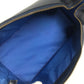 HERMES vintage Vanity bag bag pouch Hand Bag Leather Navy Used